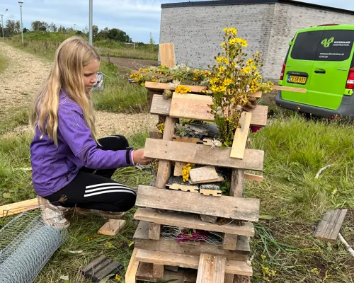 En dag med genanvendelse, CO2-udledning og biodiversitet i børnehøjde
